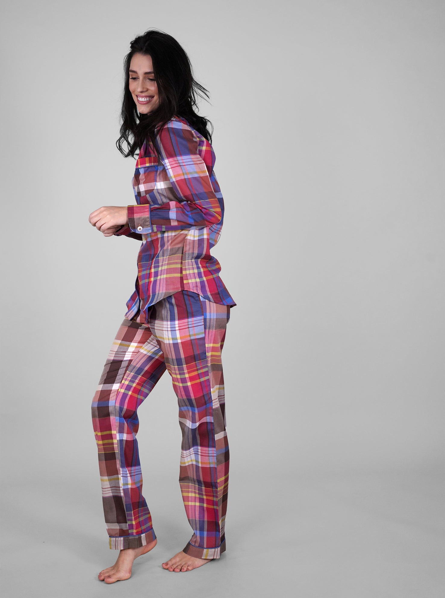 Redcheck Calça e Manga longa